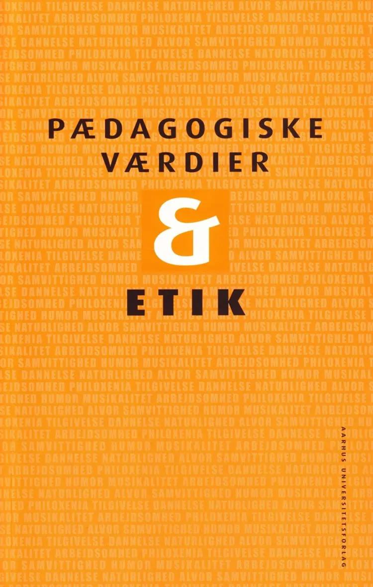Pædagogiske værdier & etik