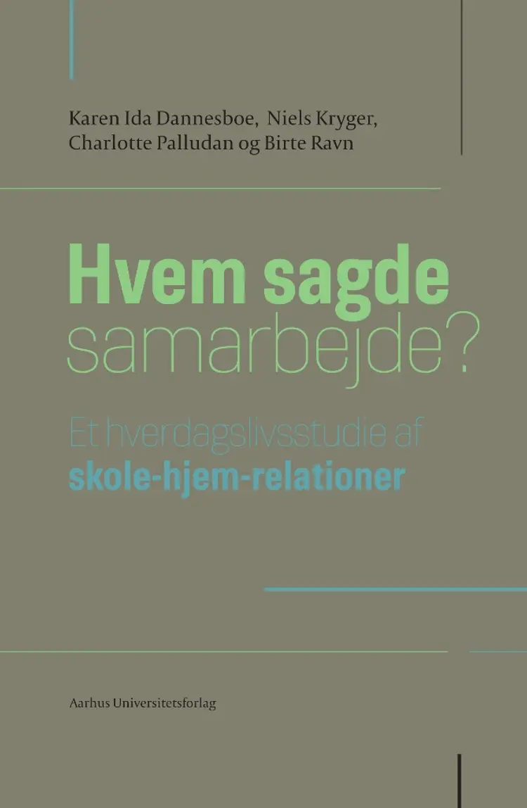 Hvem sagde samarbejde? af Karen Ida Dannesboe m.fl.