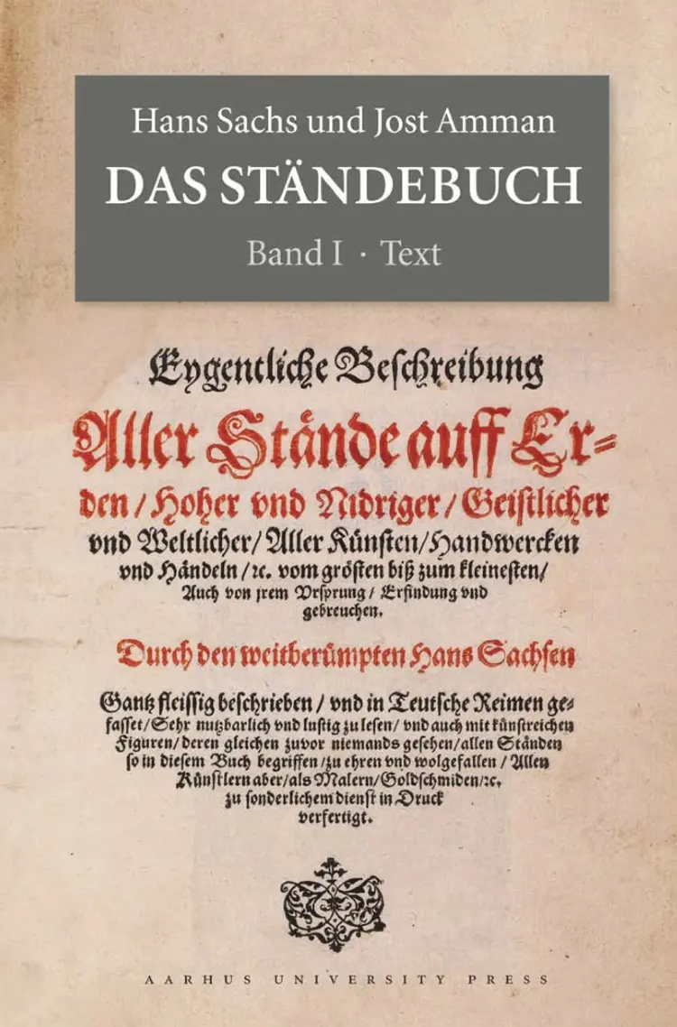 Das Ständebuch af Hans Blosen et al.
