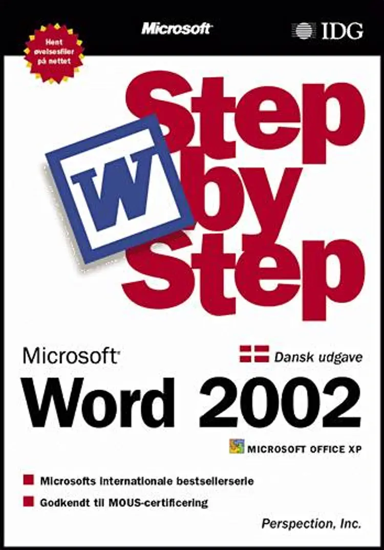 Word 2002 Step by Step af Inc.