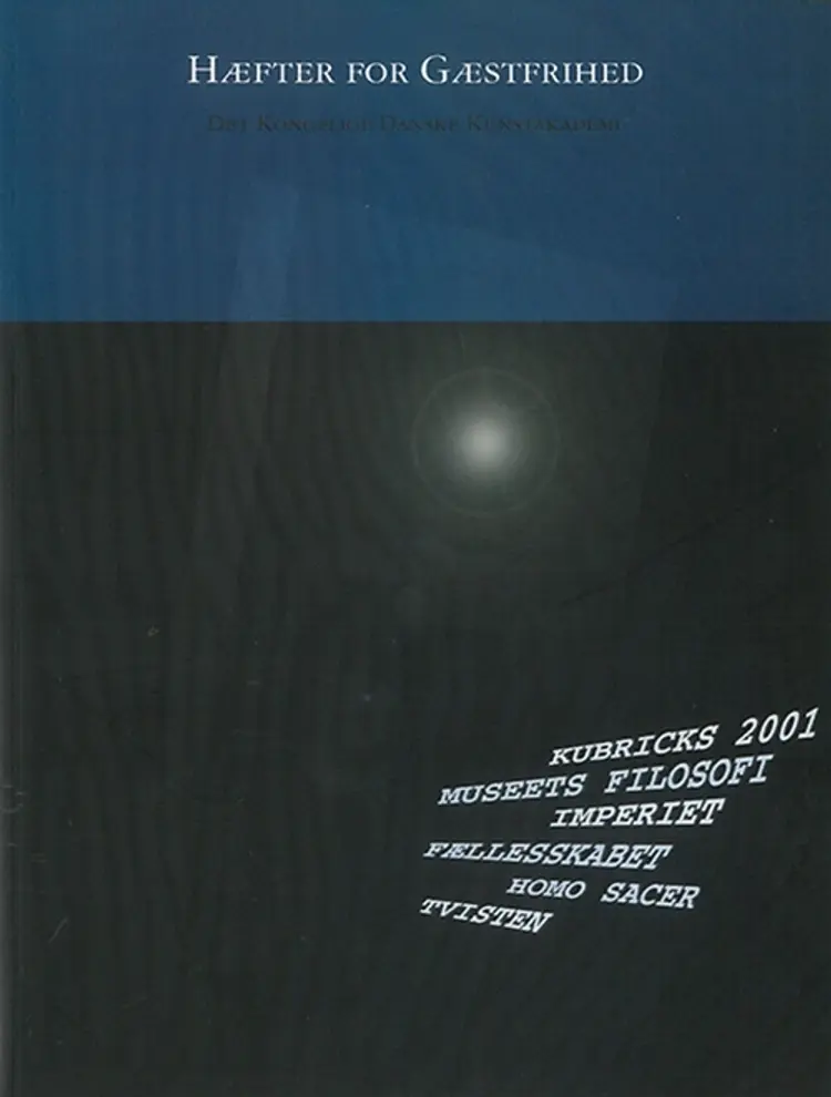 Hæfter for gæstfrihed 2:2001 af Thorkild Kjærgaard