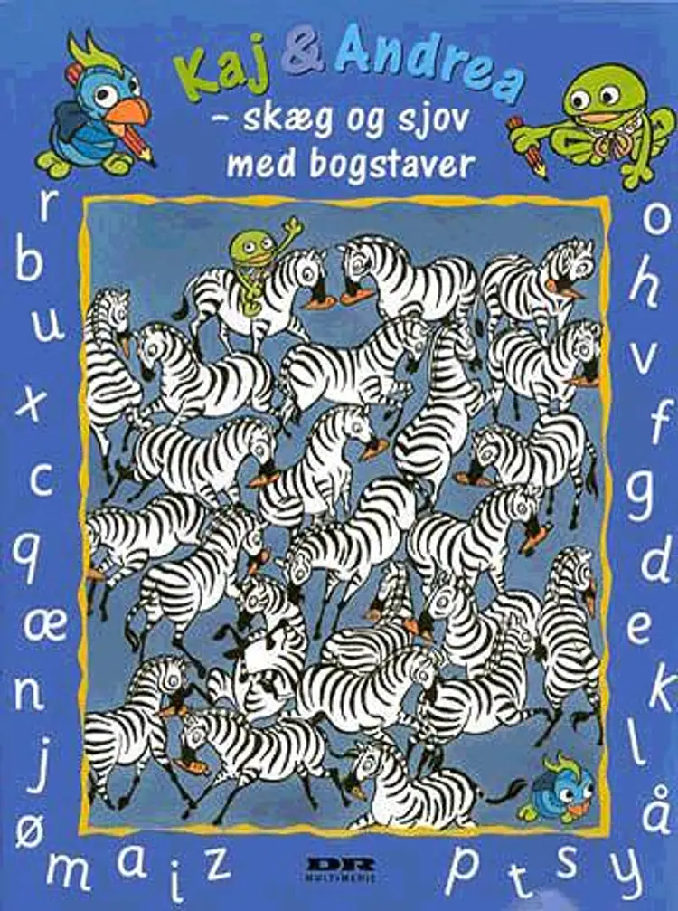Kaj & Andrea - skæg og sjov med bogstaver af Sussi Bech