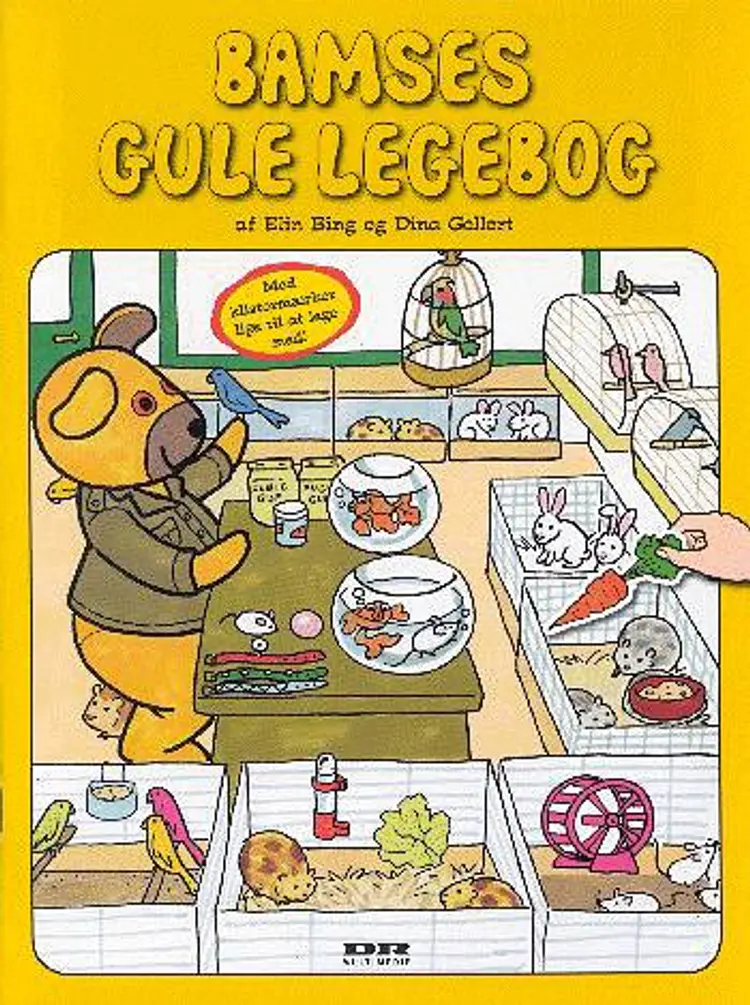 Bamses gule legebog af Elin Bing
