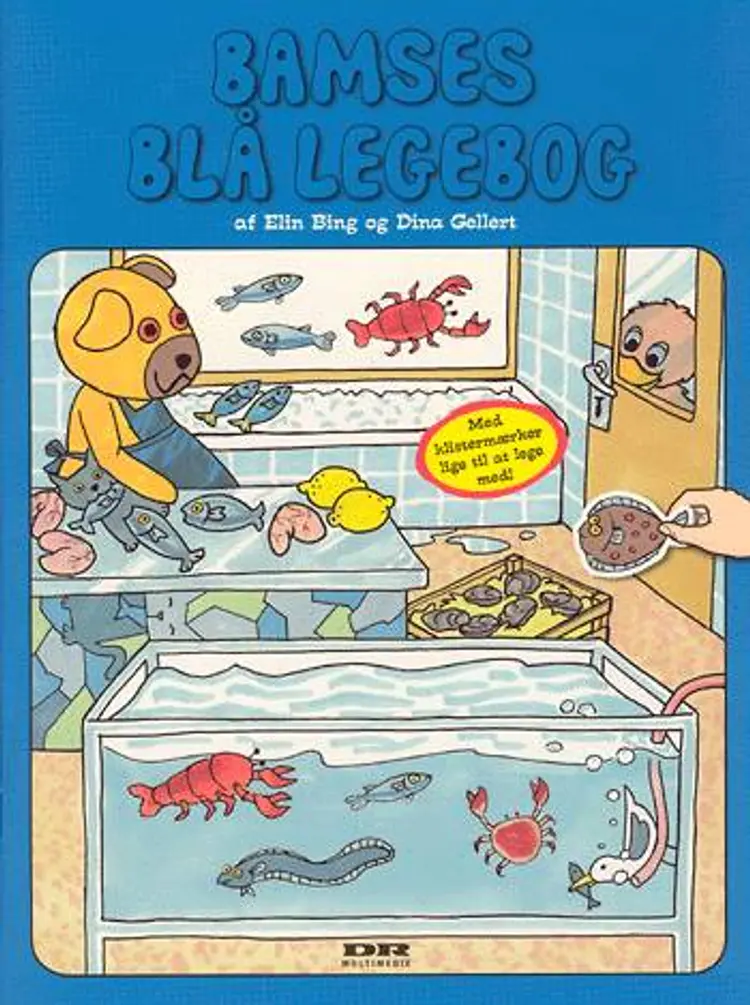 Bamses blå legebog af Elin Bing