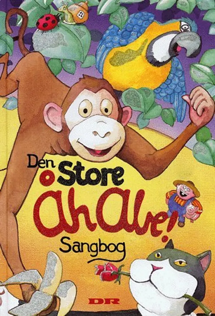 Den store Åh abe! sangbog af .