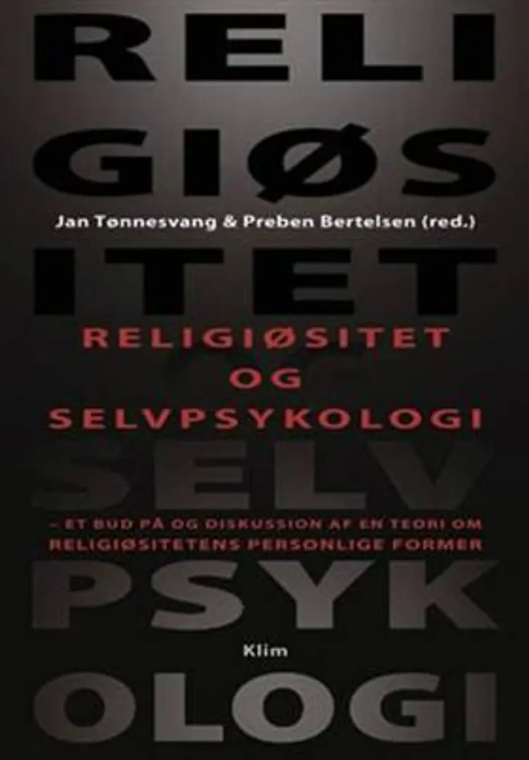 Religiøsitet og selvpsykologi af Preben Bertelsen