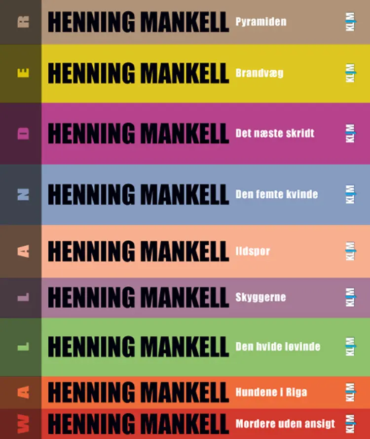 Wallander-serien 1-9 af MANKELL