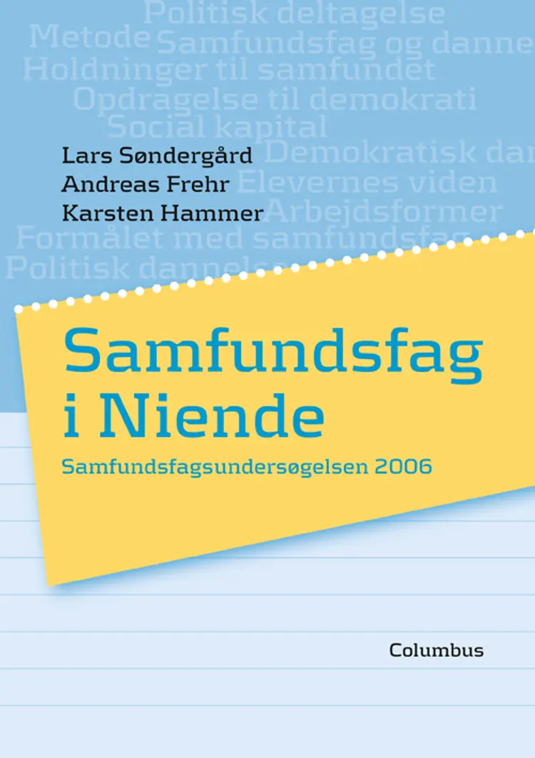 Samfundsfag i niende af Lars Søndergård