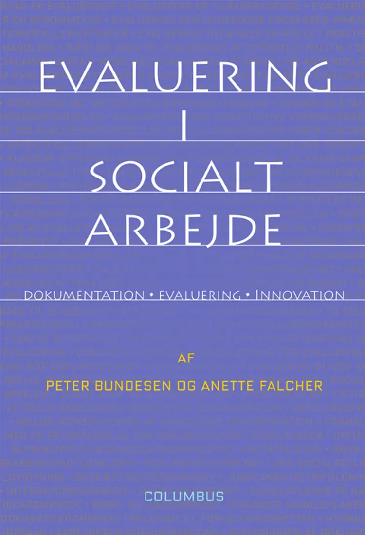 Evaluering i socialt arbejde af Peter Bundesen