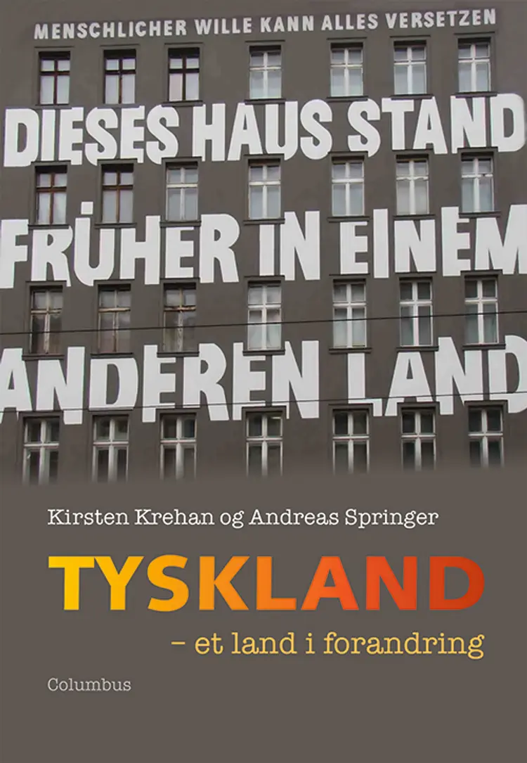 Tyskland - et land i forandring af Kirsten Krehan