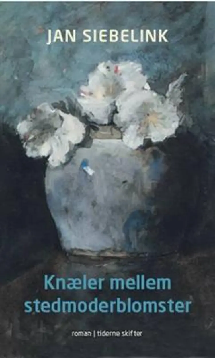 Knæler mellem stedmoderblomster af Jan Siebelink