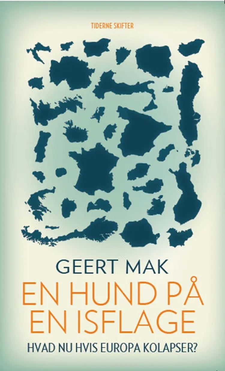 En hund på en isflage af Geert Mak