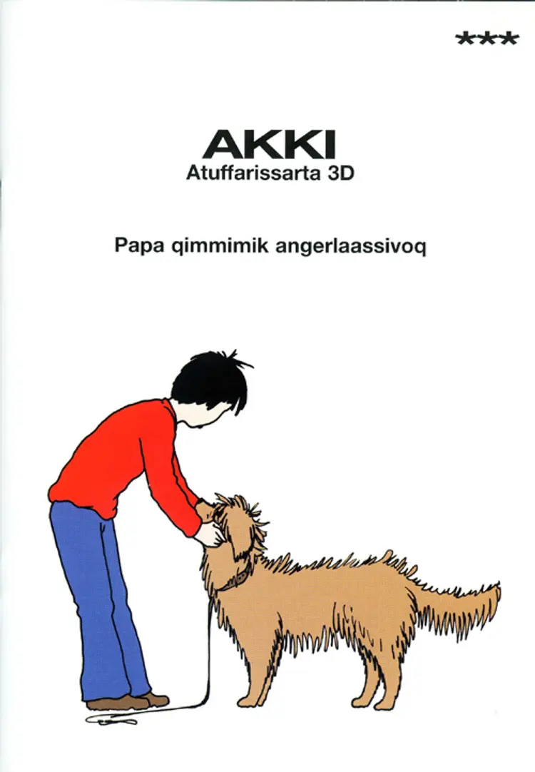 Papa qimmimik angerlaassivoq af Biggi Nielsen