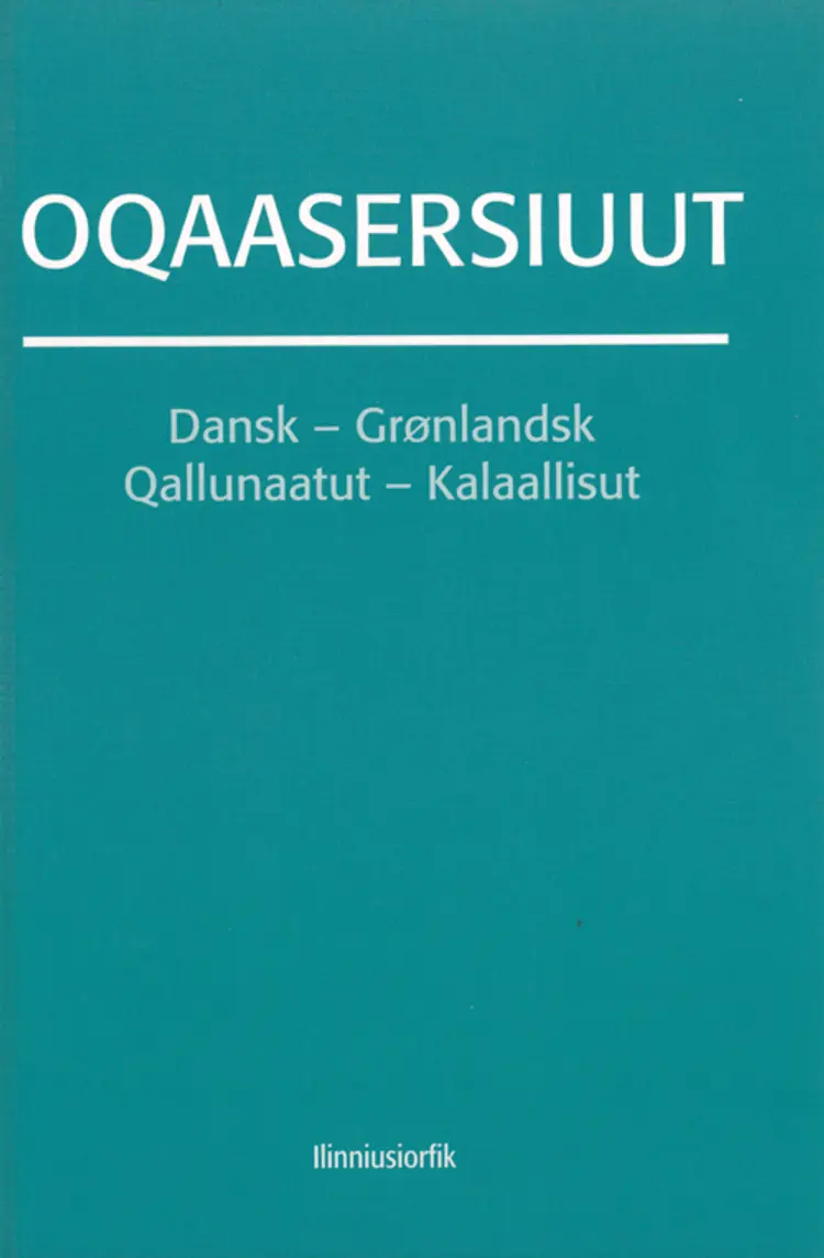Oqaasersiuut af Robert Petersen