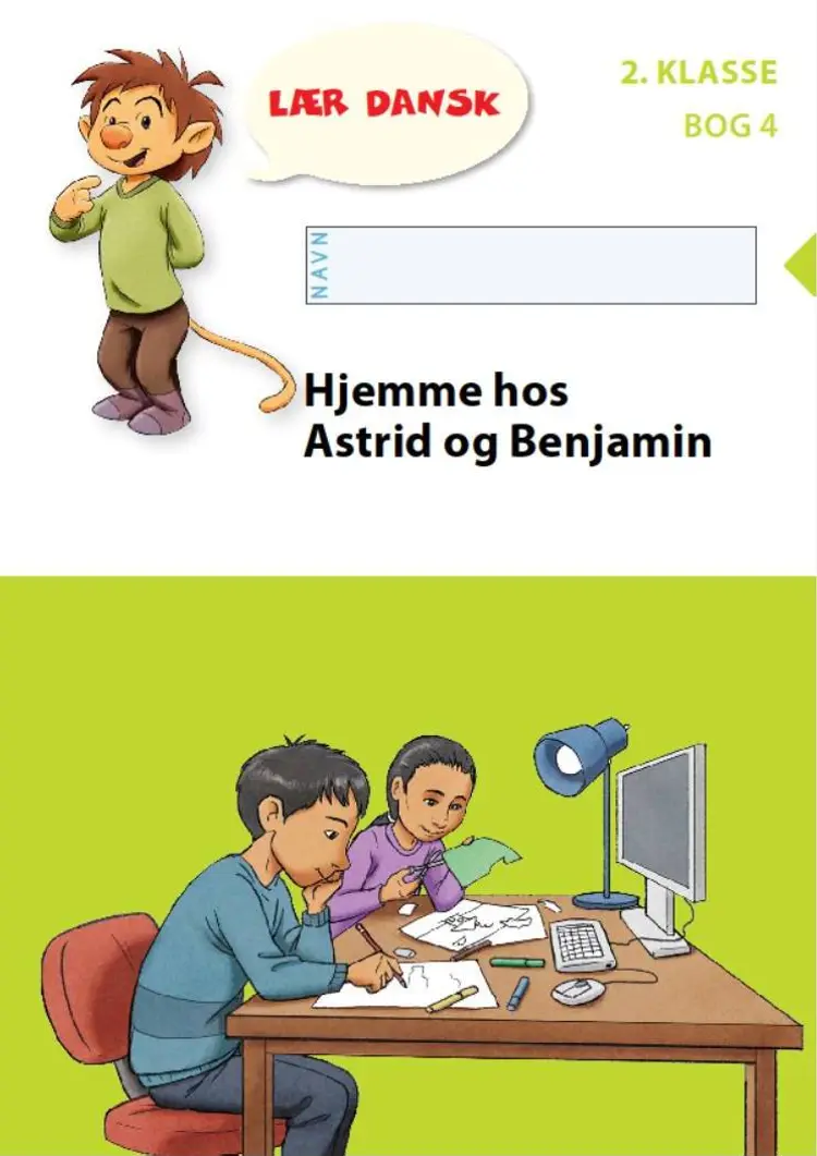 Hjemme hos Astrid og Benjamin af Birthe Nielsen