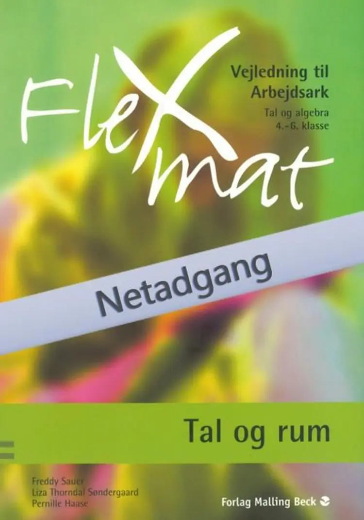 FlexMat, Tal og rum, Arbejdsark, Netadgang af Freddy Sauer