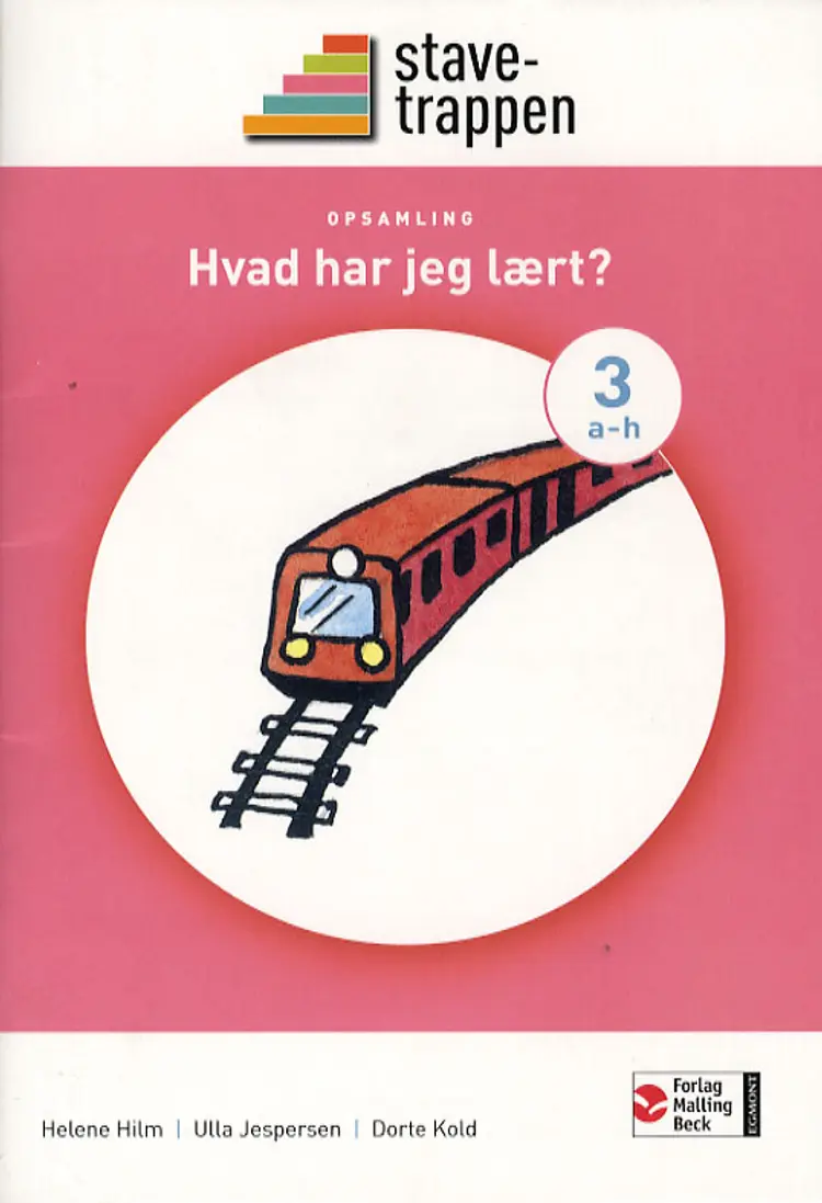 Stavetrappen 3 Hvad har jeg lært? - opsamling af Helene Hilm Ulla Jespersen Dorte Kold