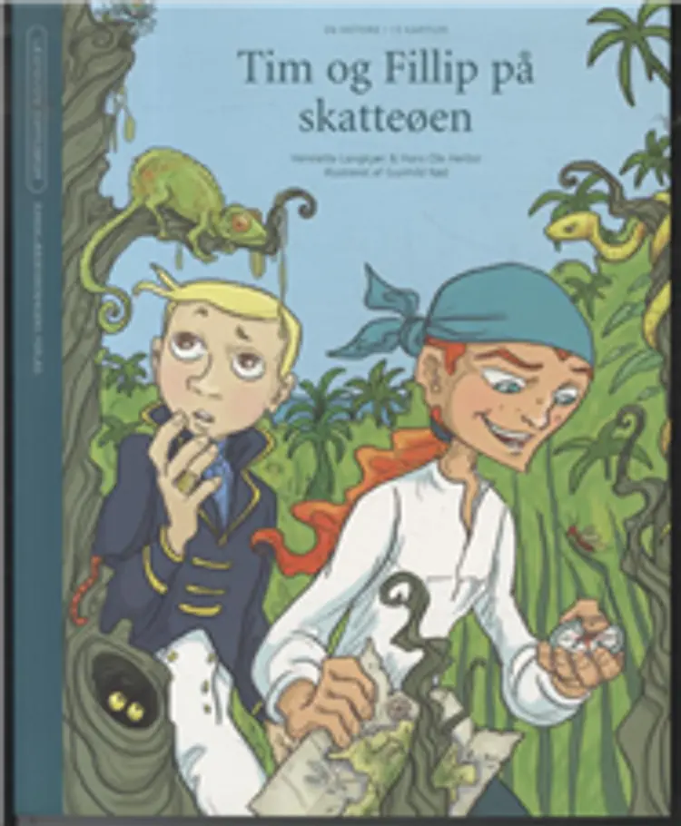 Tim og Fillip på skatteøen af Henriette Langkjær