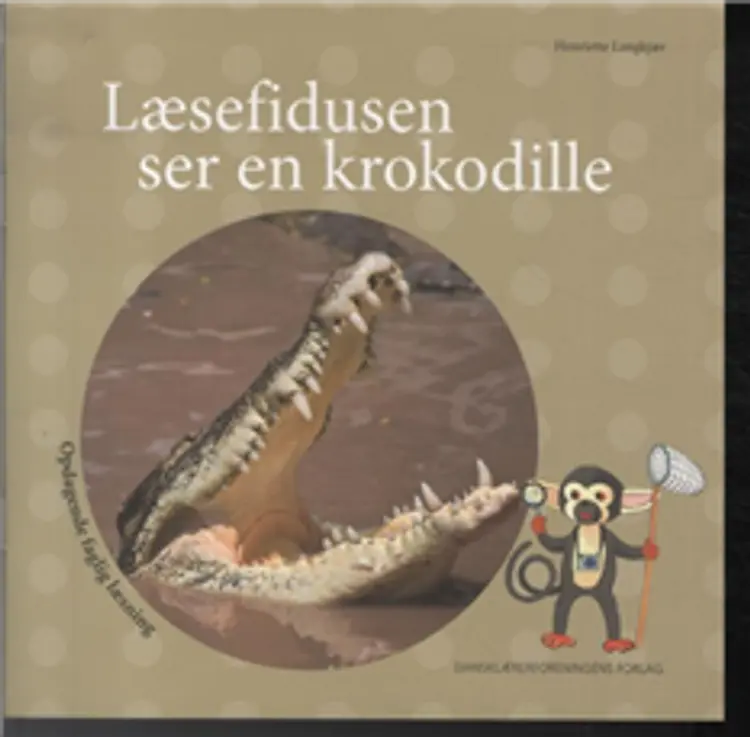 Læsefidusen ser en krokodille af Henriette Langkjær