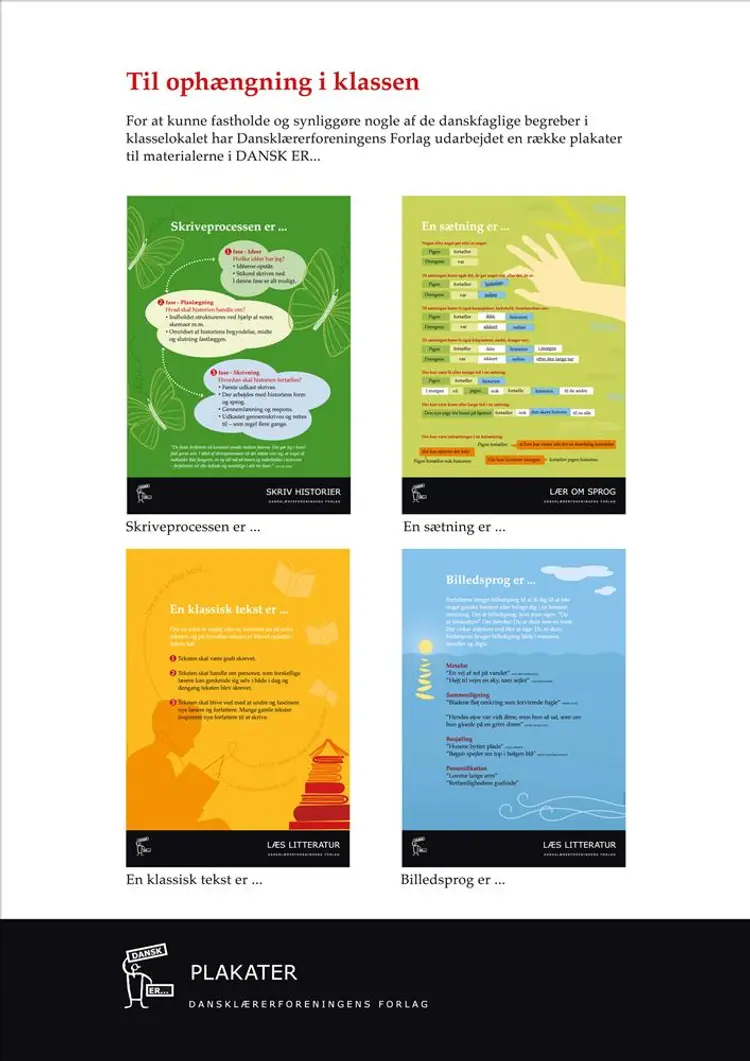 Dansk er...Plakatsæt 2 