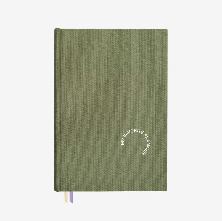 MY FAVORITE PLANNER 2025/2026 Lys grøn af Forlaget Aronsen