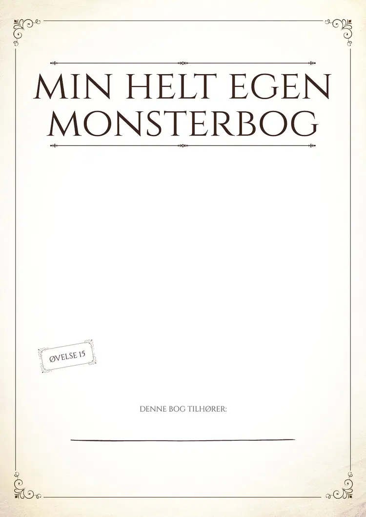 Min helt egen monsterbog af Thomas Geuken