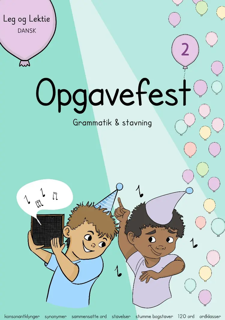 Opgavefest 2. klasse dansk