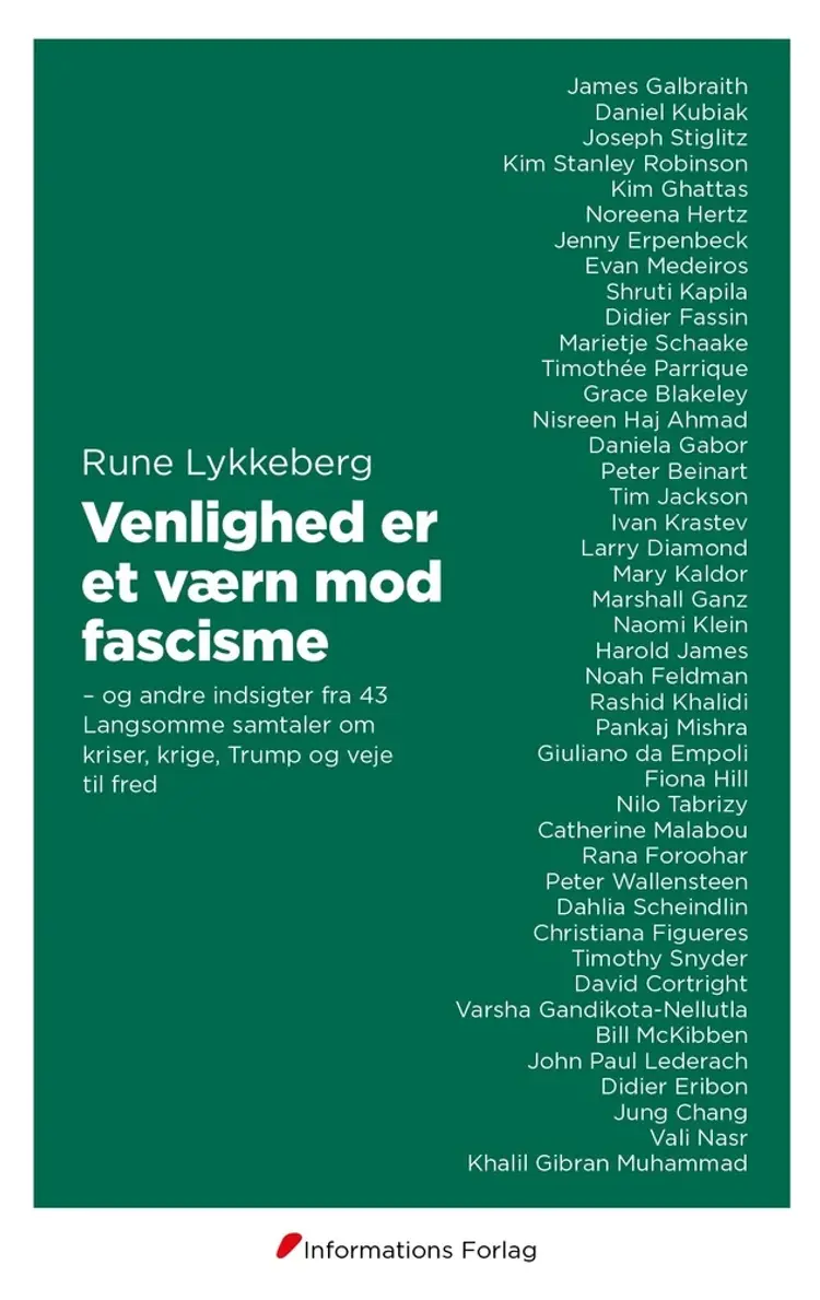 Venlighed er et værn mod fascisme af Rune Lykkeberg