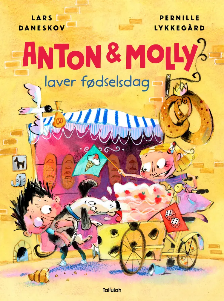 Anton & Molly laver fødselsdag af Lars Daneskov