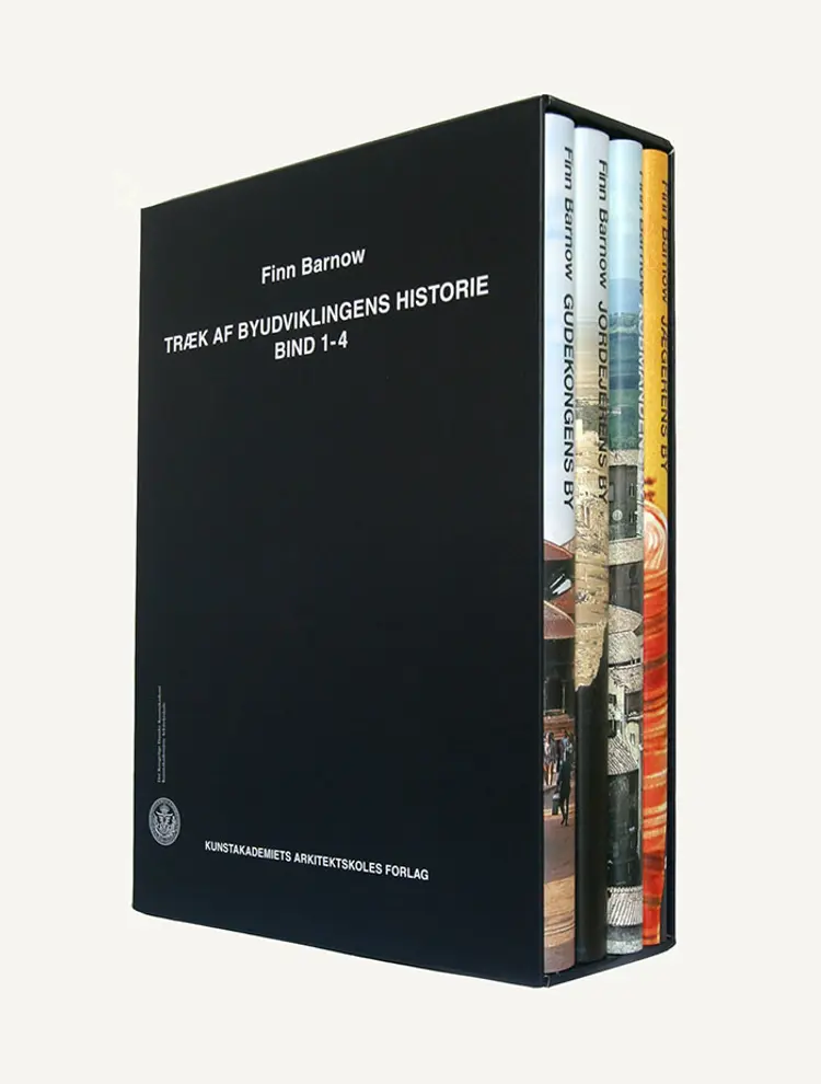 Træk af byudviklingens historie, Bind 1-4 af Finn Banow
