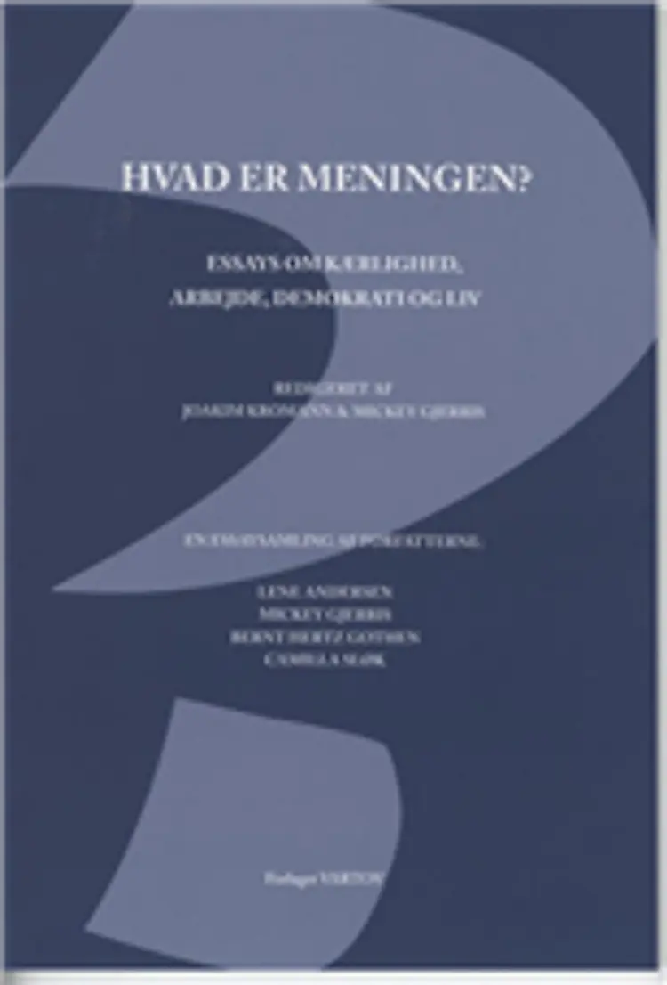 Hvad er meningen? af Camilla Sløk