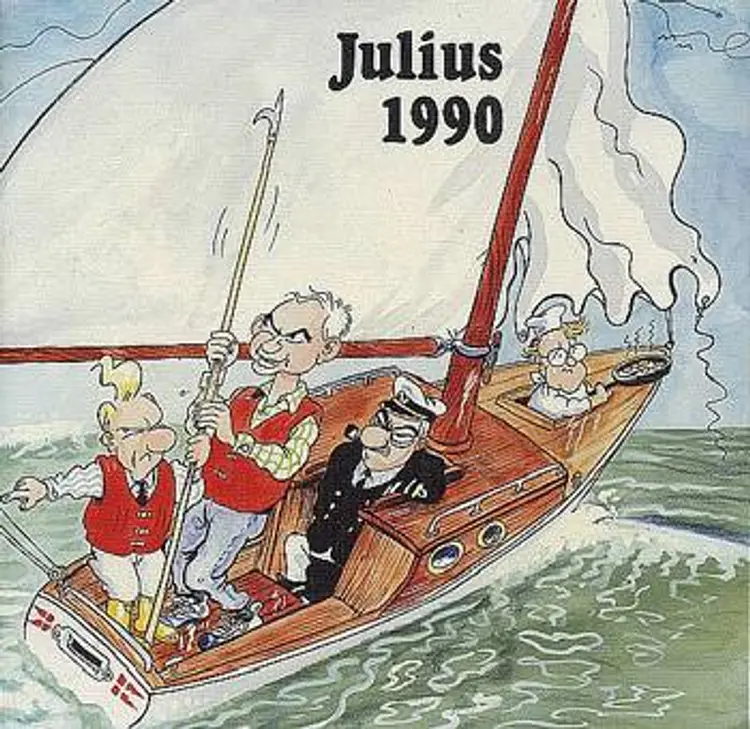 Julius tegninger 1990 af Jens Julius Hansen
