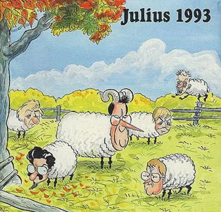 Julius tegninger 1993 af Jens Julius Hansen