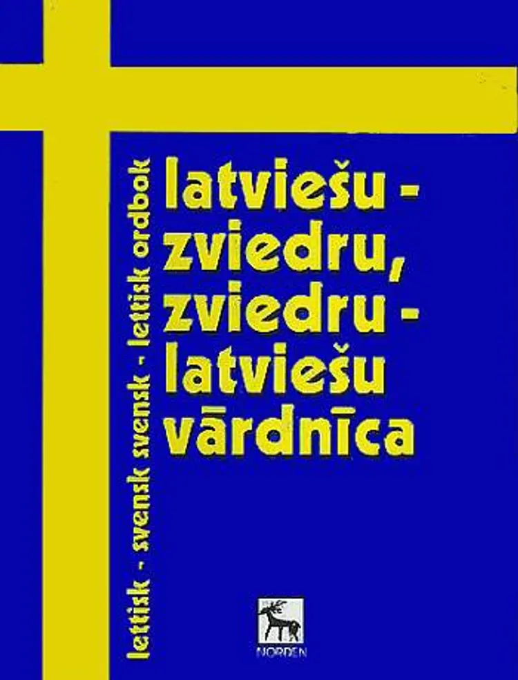 Lettisk - svensk, svensk - lettisk ordbog af Ilze Kacevska