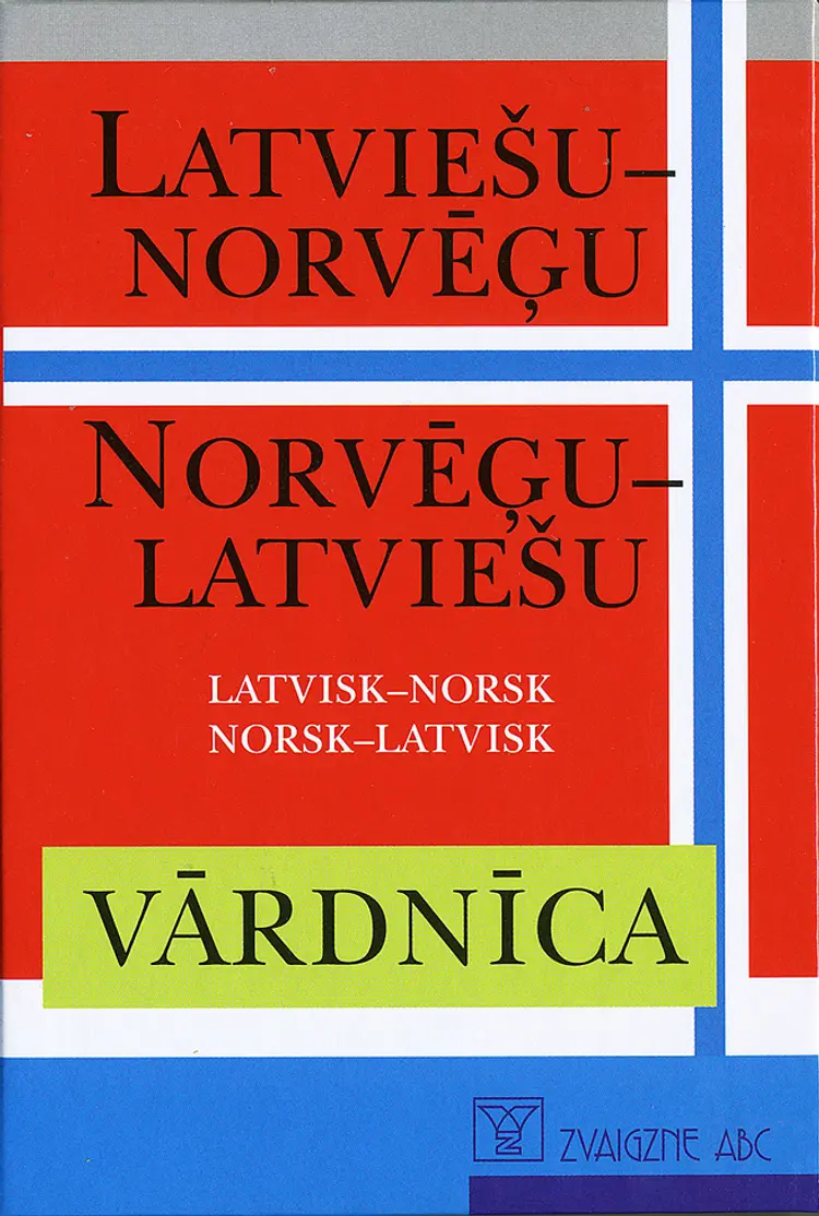 Latvisk - norsk, norsk - latvisk ordbok (lettisk) af Nils Dannemark