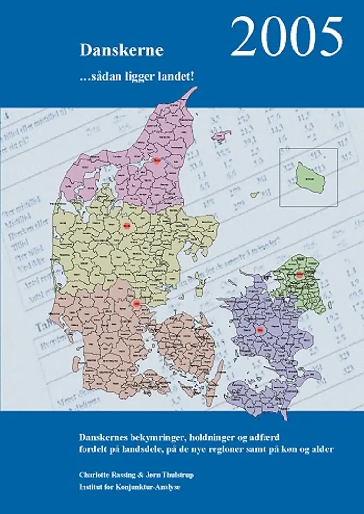 Danskerne 2005 ... sådan ligger landet! af Charlotte Rassing