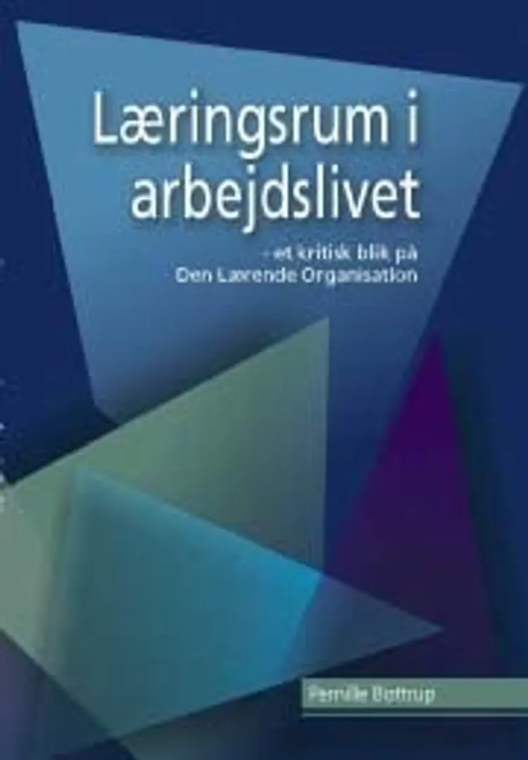 Læringsrum i arbejdslivet af Pernille Bottrup