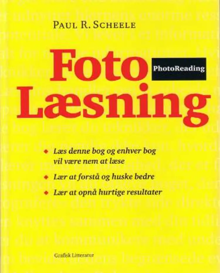 FotoLæsning af Paul R. Scheele