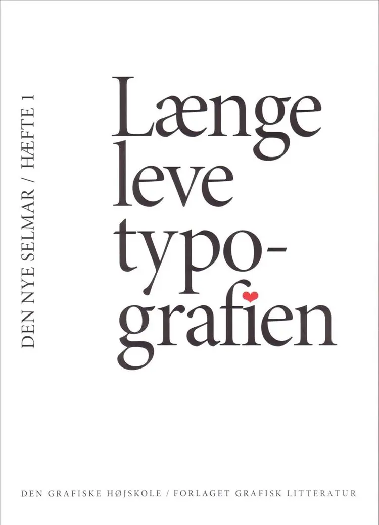 Længe leve typografien af Eli Reimer