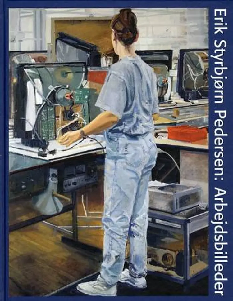 Erik Styrbjørn Pedersen - arbejdsbilleder af Helge Krarup