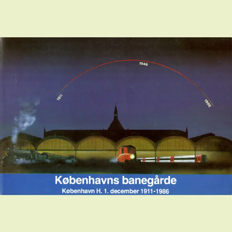 Københavns banegårde af John Poulsen