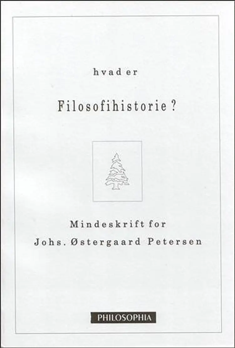Hvad er filosofihistorie? af Nina Bonderup Dohn