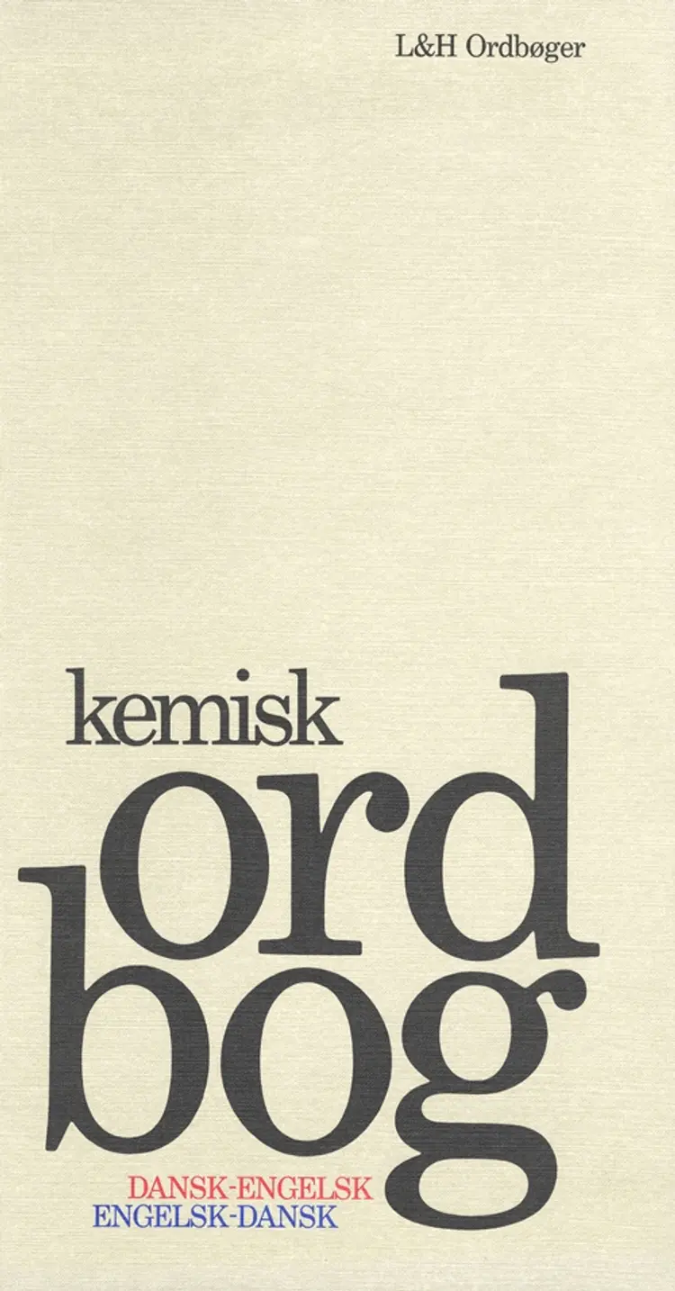 Kemisk ordbog