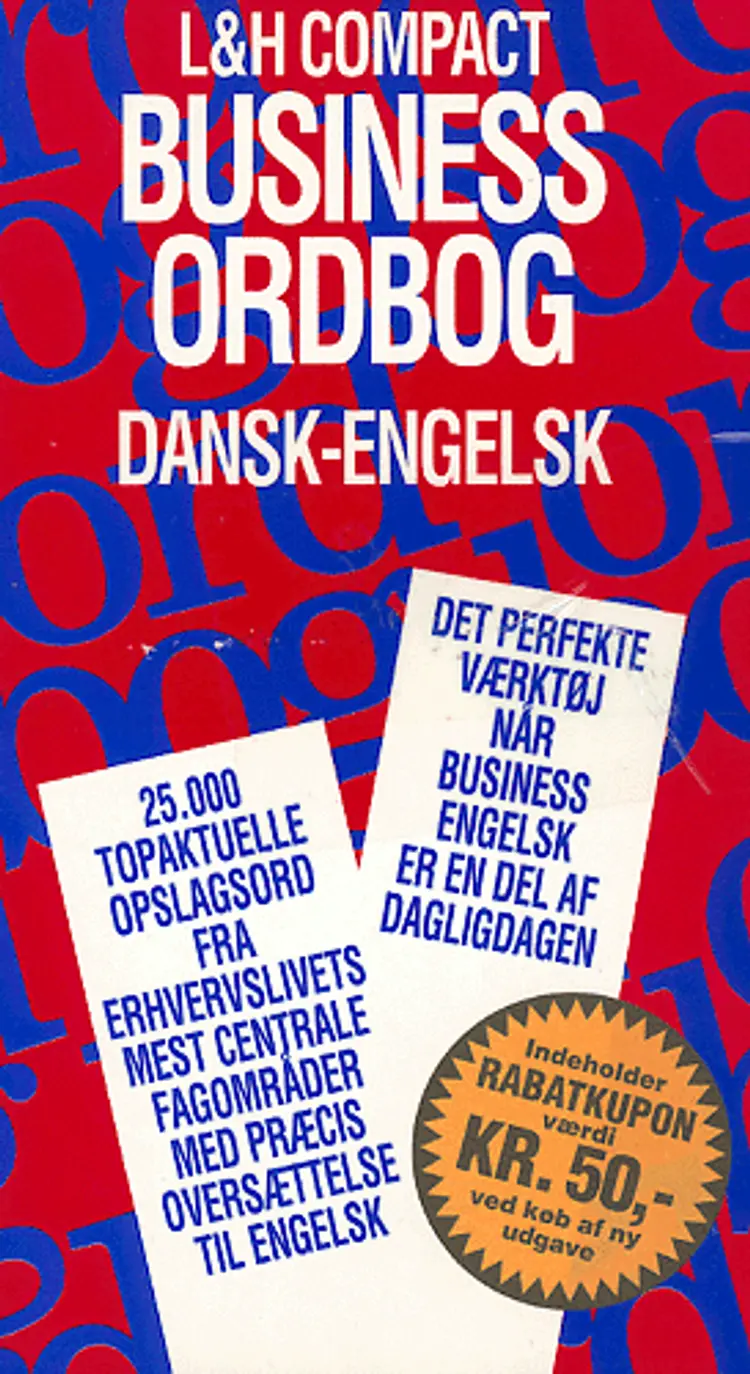 Business ordbog - dansk-engelsk af Karen Wolf-Frederiksen