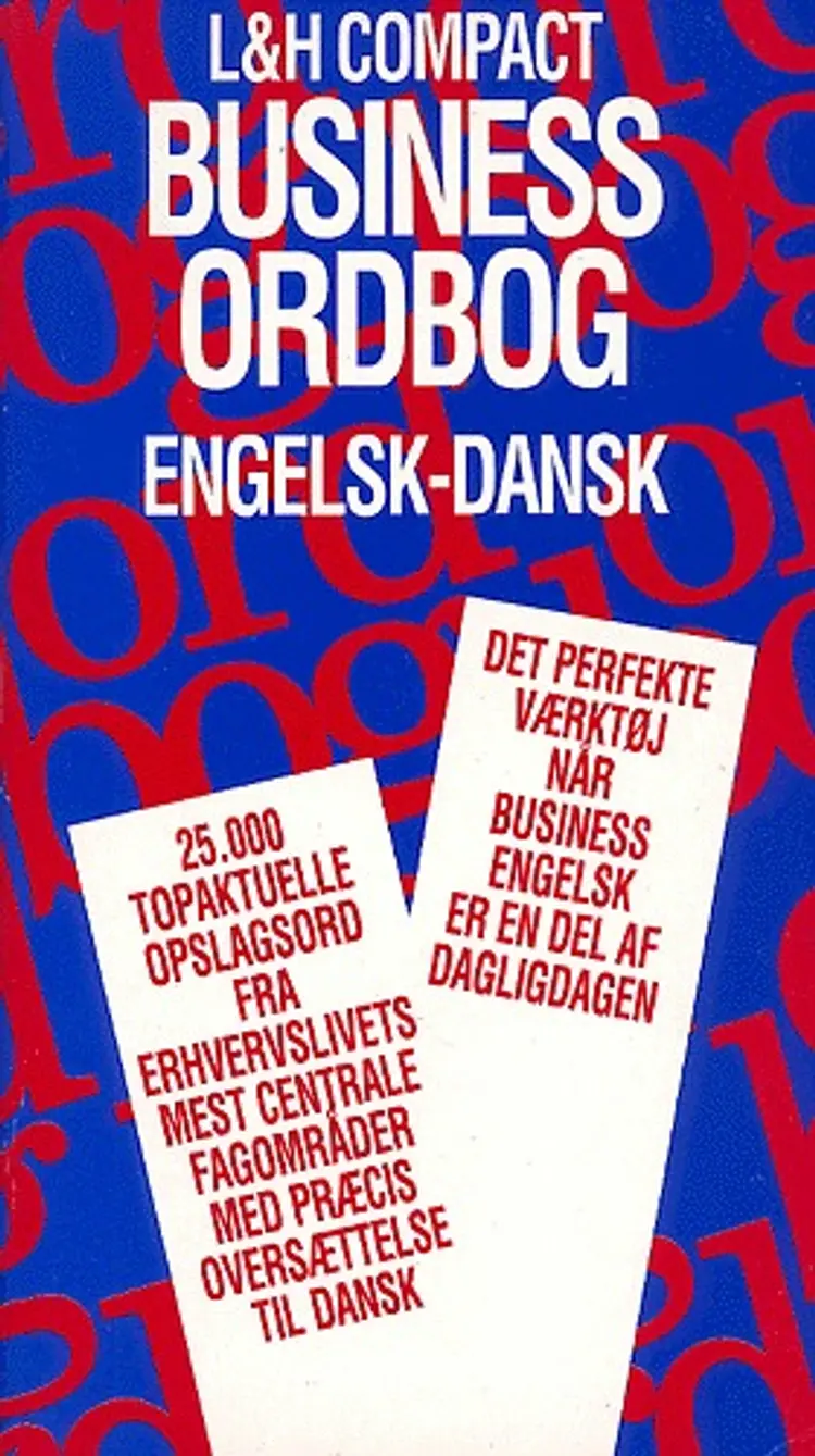 Business ordbog - engelsk-dansk af Karen Wolf-Frederiksen