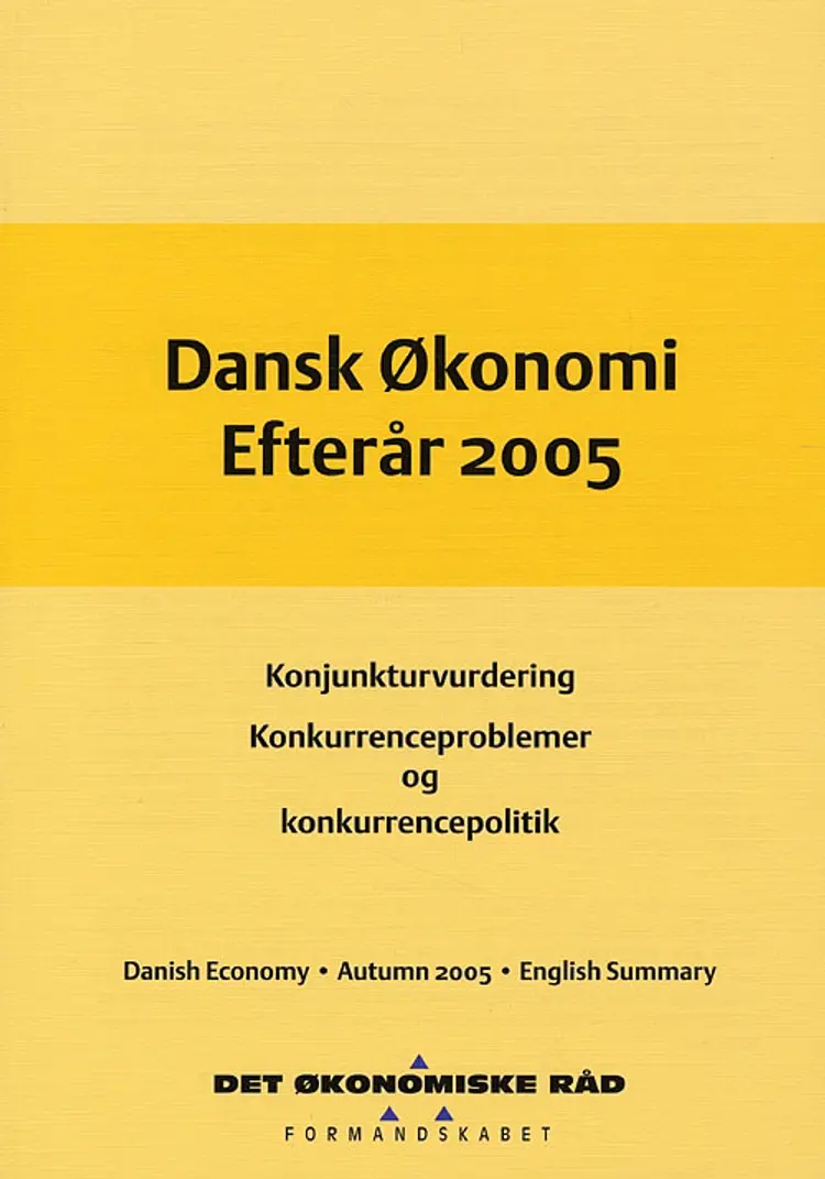 Dansk økonomi, efterår 2005