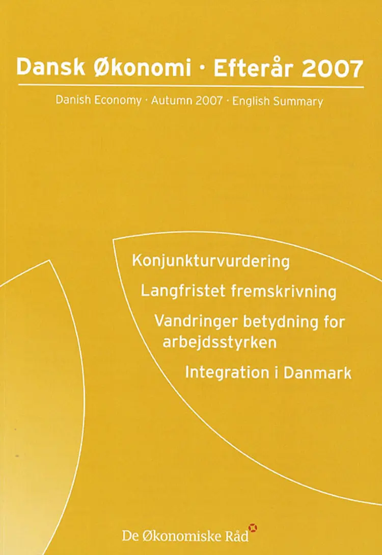 Dansk økonomi, efterår 2007