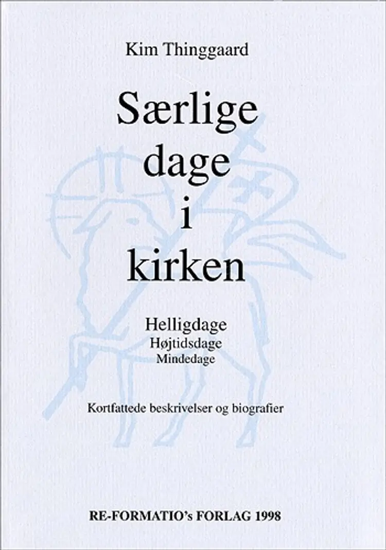 Særlige dage i kirken af Kim Thinggaard