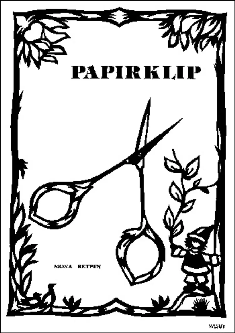 Papirklip af Mona Retpen