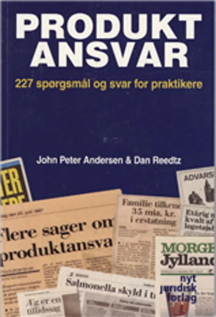 Produktansvar af John Peter Andersen